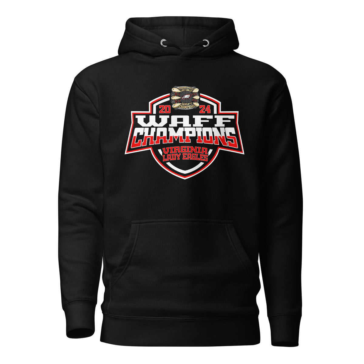 Virginia Lady Eagles Football 2024 Unisex Hoodie