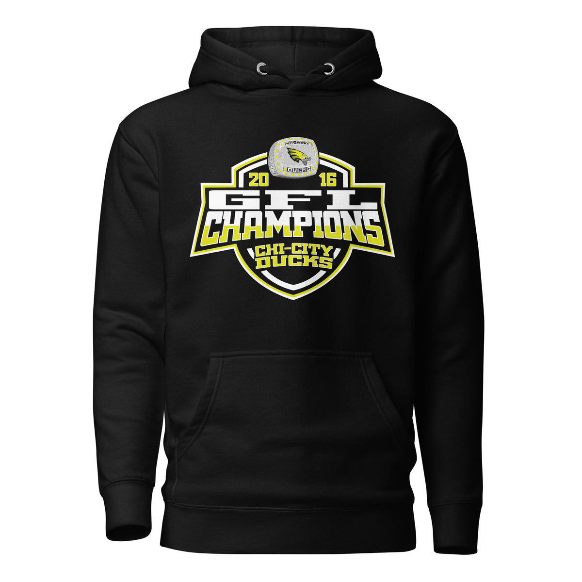 Chi-City Ducks Football 2016 Unisex Hoodie