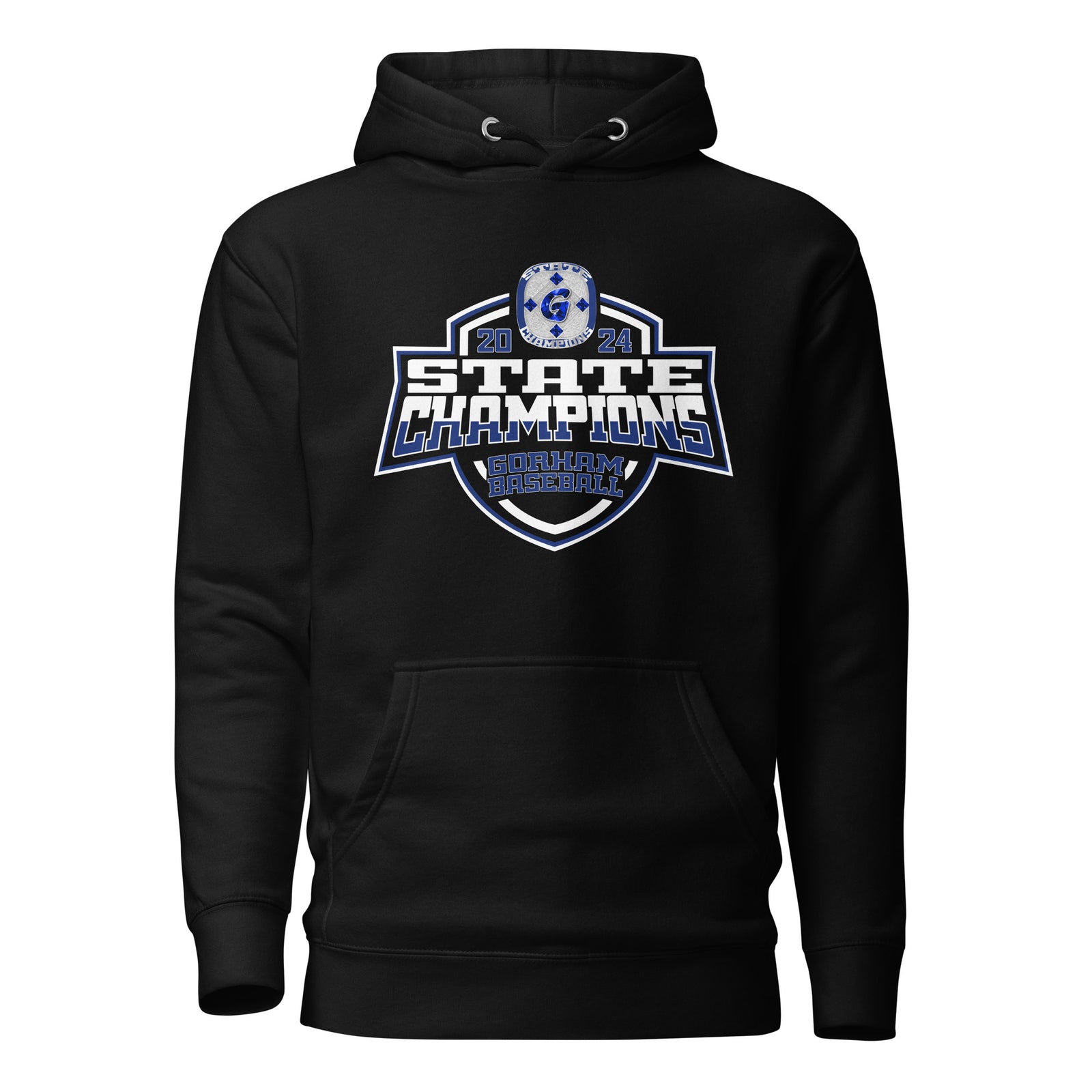Gorham High School Baseball 2024 Unisex Hoodie