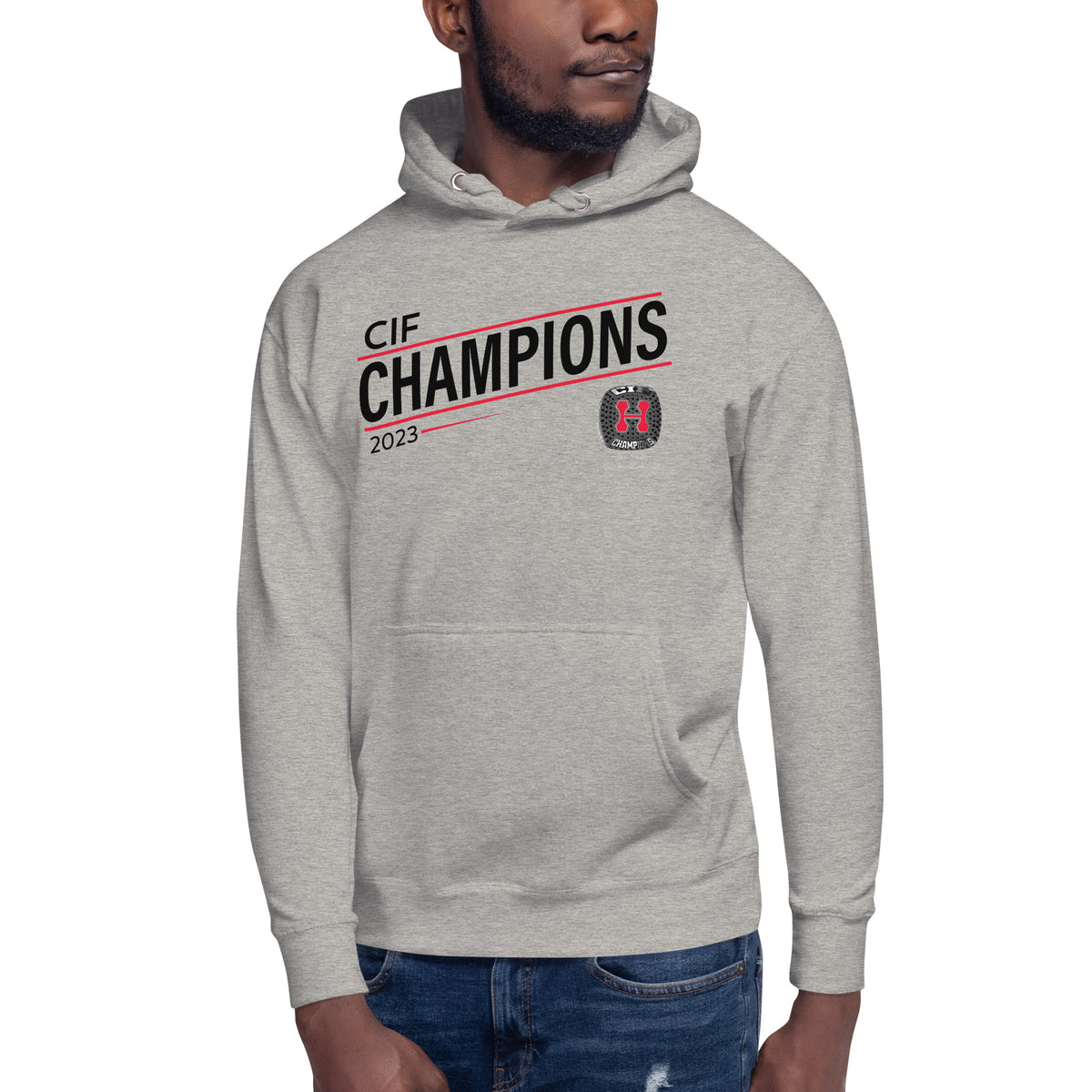 William S Hart High School Volleyball -Men's 2023 Unisex Hoodie