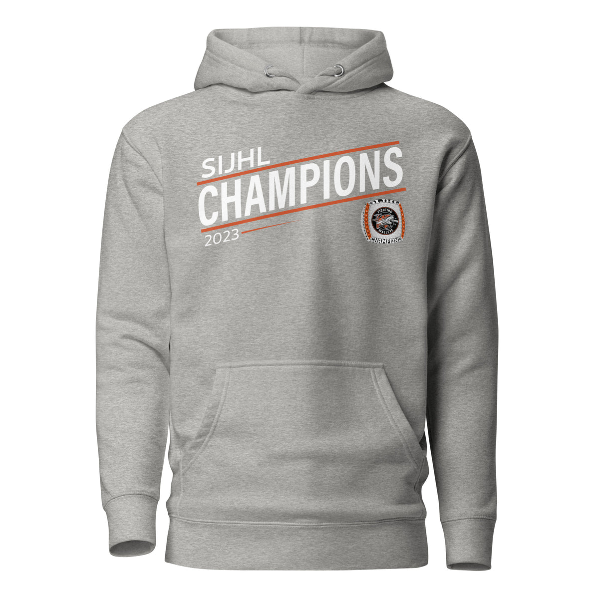 Kam River Fighting Walleye Hockey -Men's 2023 Unisex Hoodie
