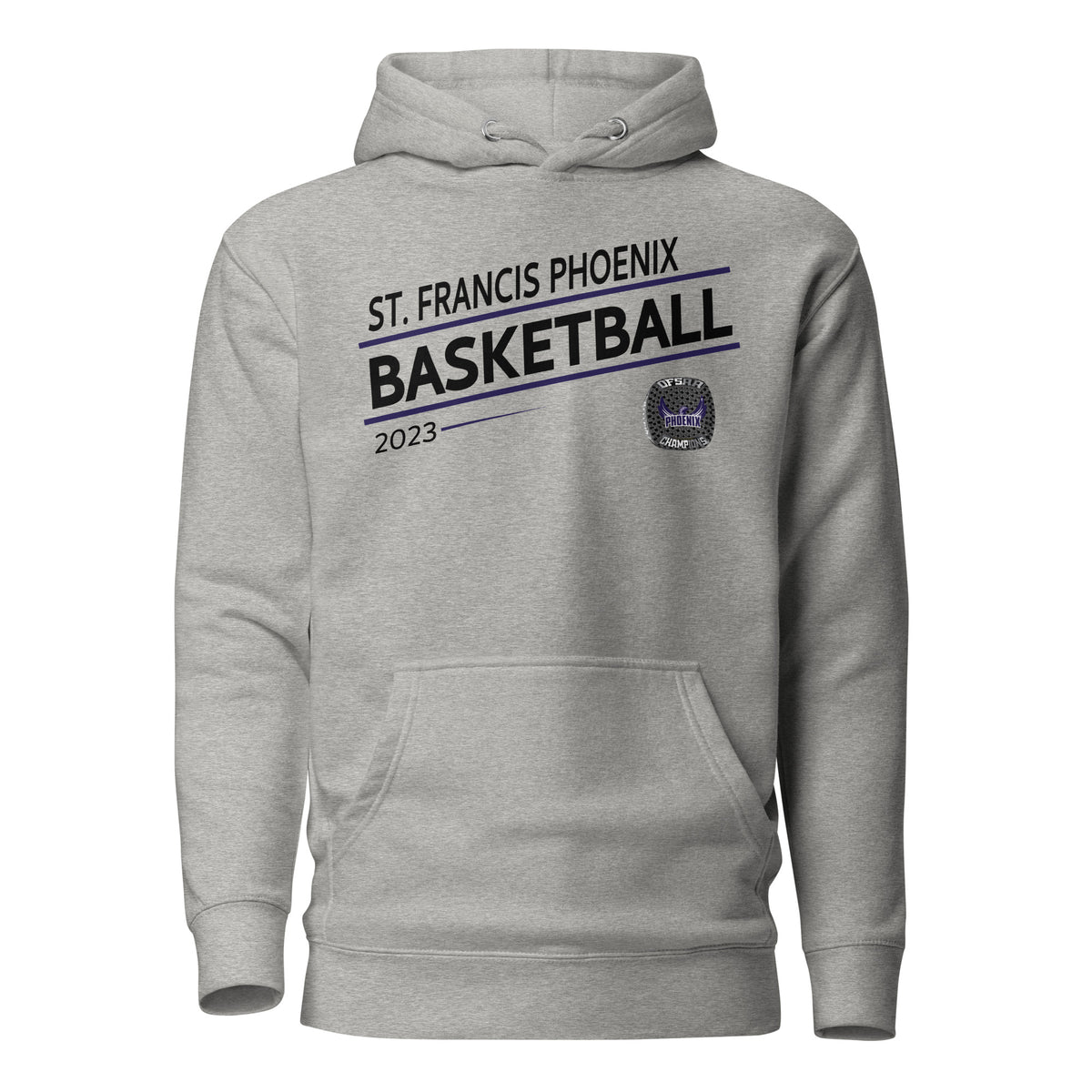 St. Francis Phoenix Basketball -Men's 2023 Unisex Hoodie