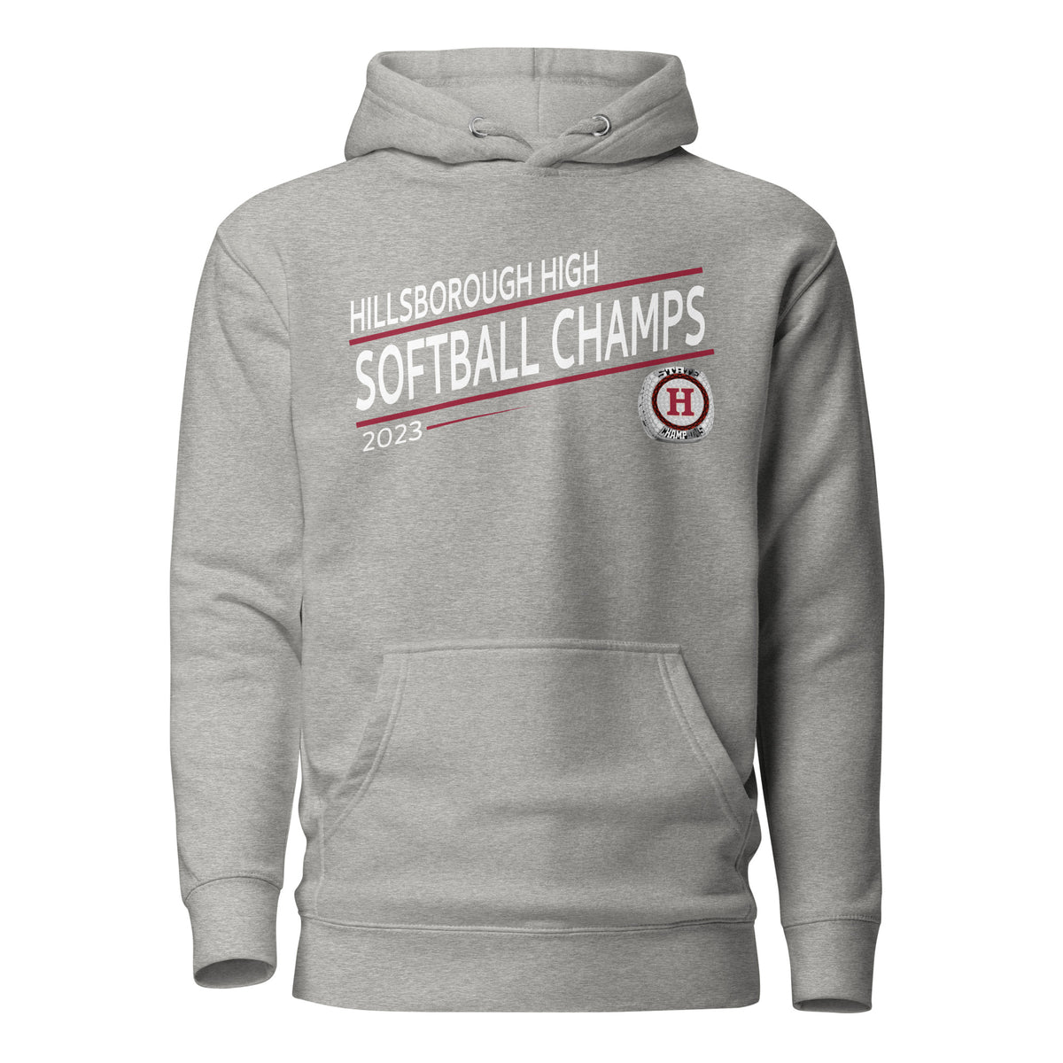 Hillsborough High School Softball 2023 Unisex Hoodie