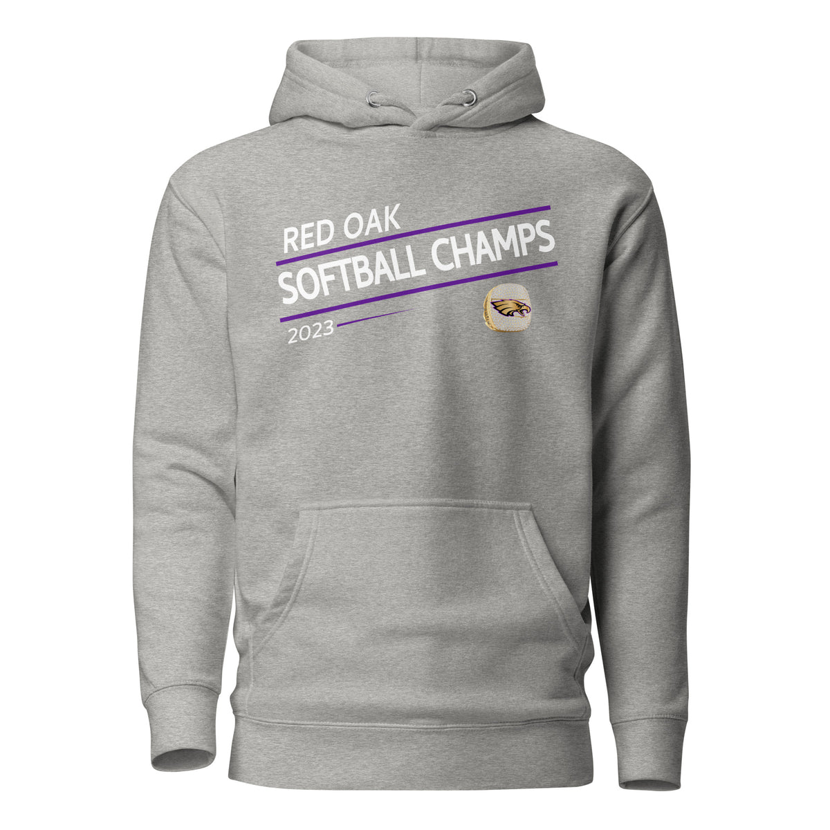 Red Oak High School Softball 2023 Unisex Hoodie
