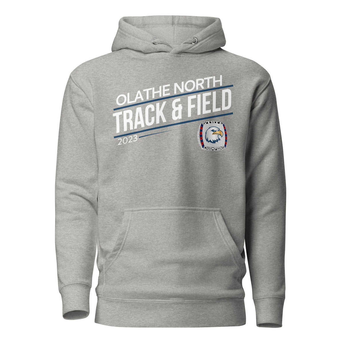 Olathe North High School Track &amp; Field -Men's 2023 Unisex Hoodie
