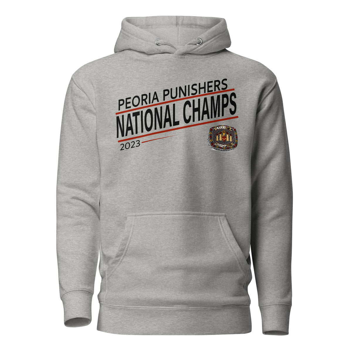 Peoria Punishers National Champs Football 2023 Unisex Hoodie