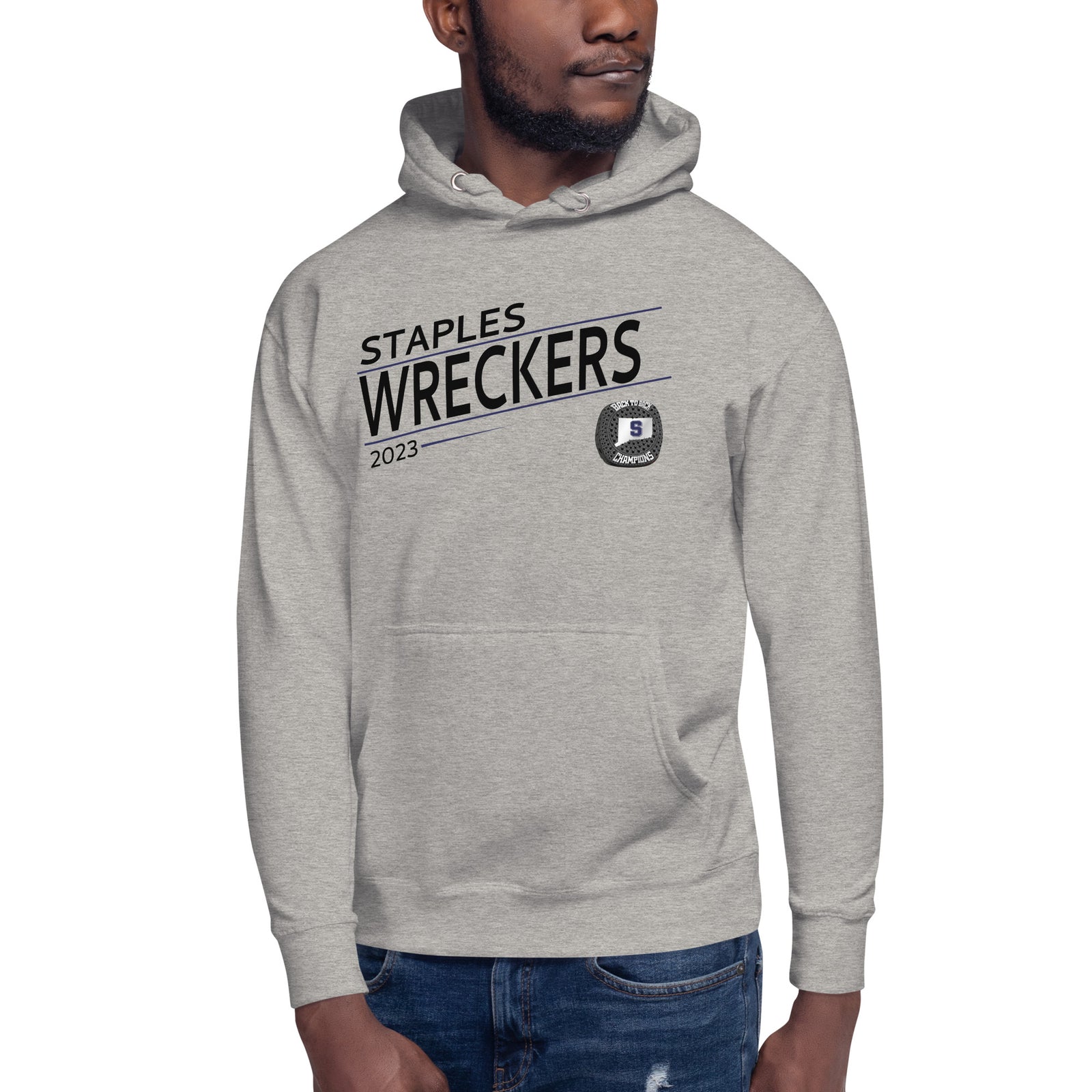 Staples High School Lacrosse -Men's 2023 Unisex Hoodie