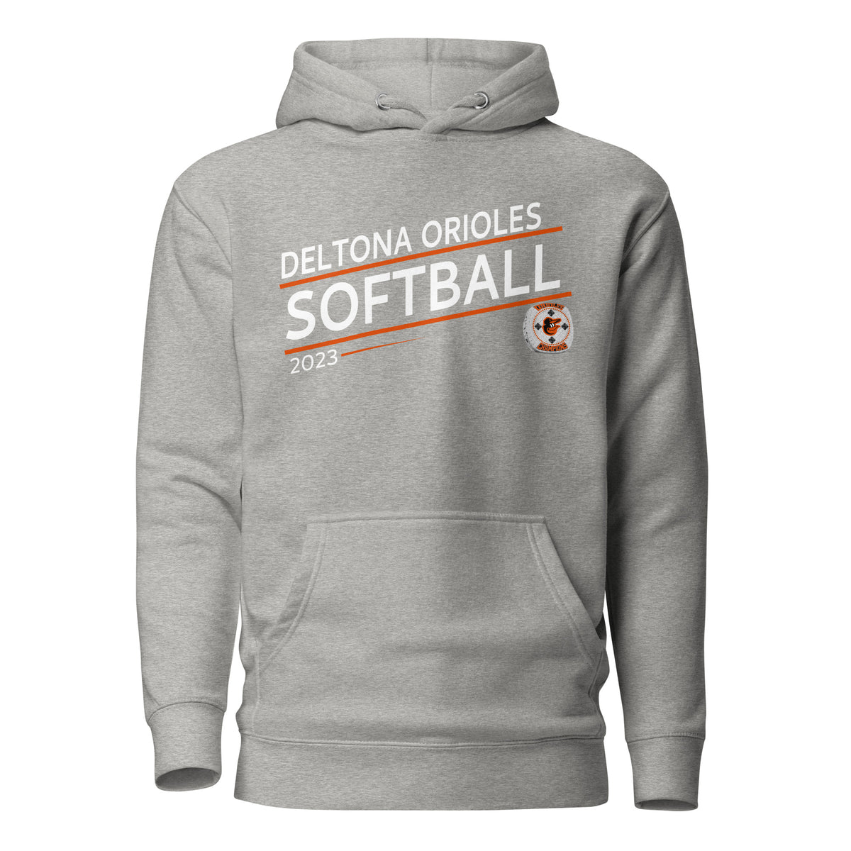 Deltona Orioles Softball 2023 Unisex Hoodie