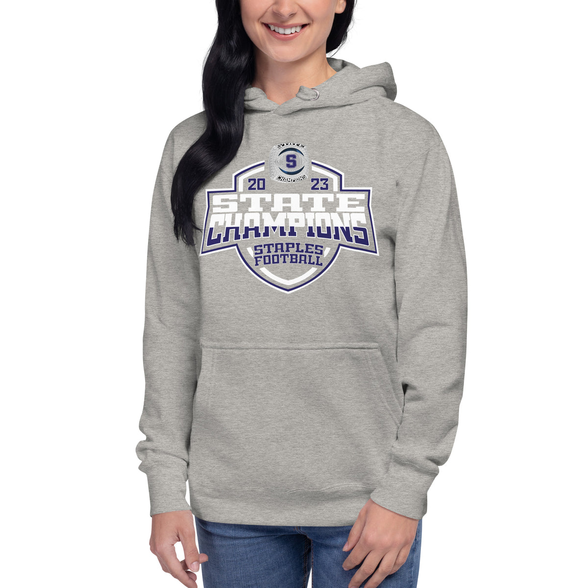 Staples High School Football 2023 Unisex Hoodie