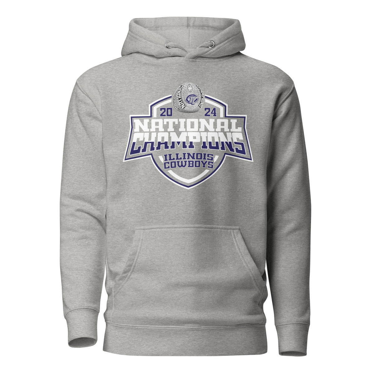 Illinois Cowboys Football 2024 Unisex Hoodie