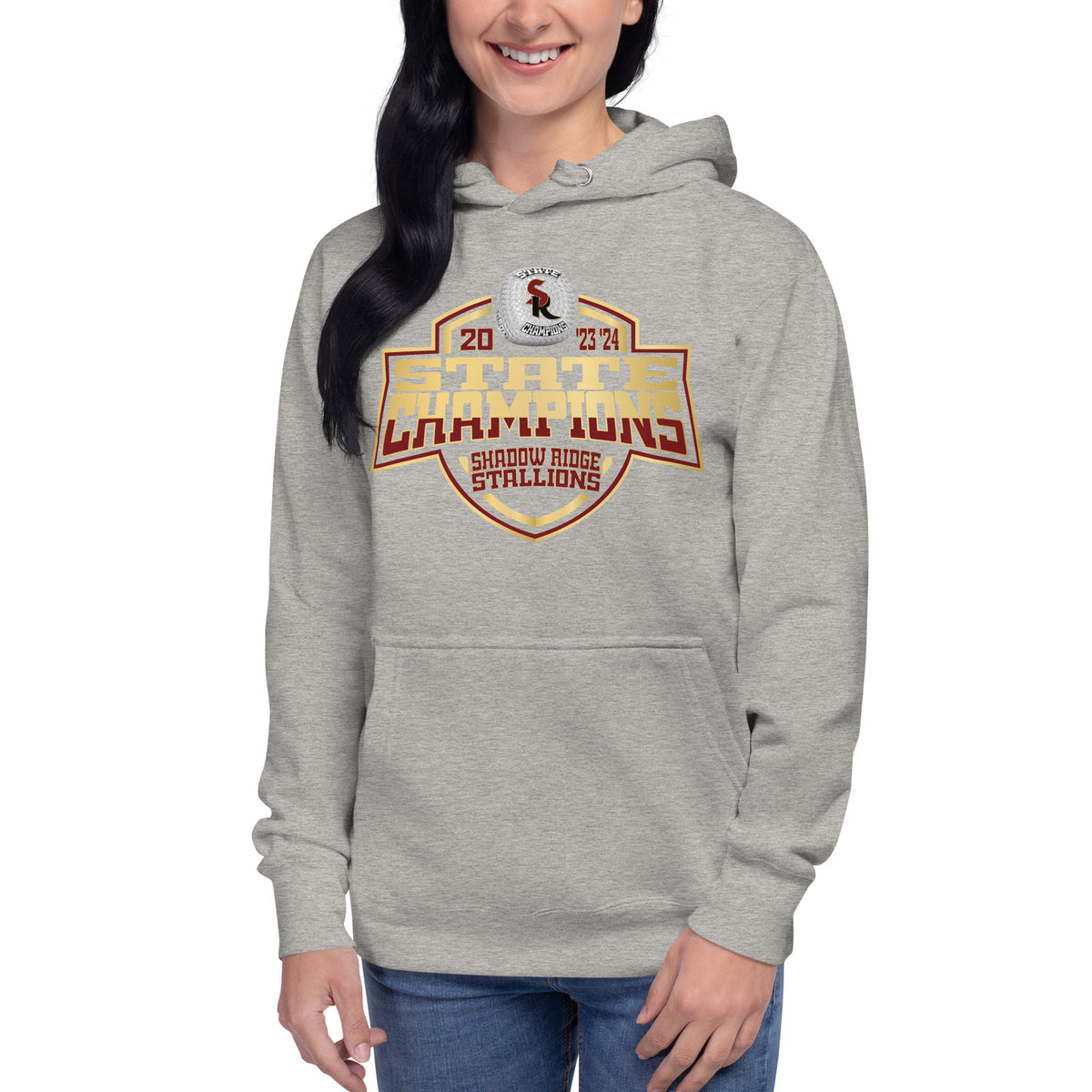 Shadow Ridge High School Cheer 2024 Unisex Hoodie
