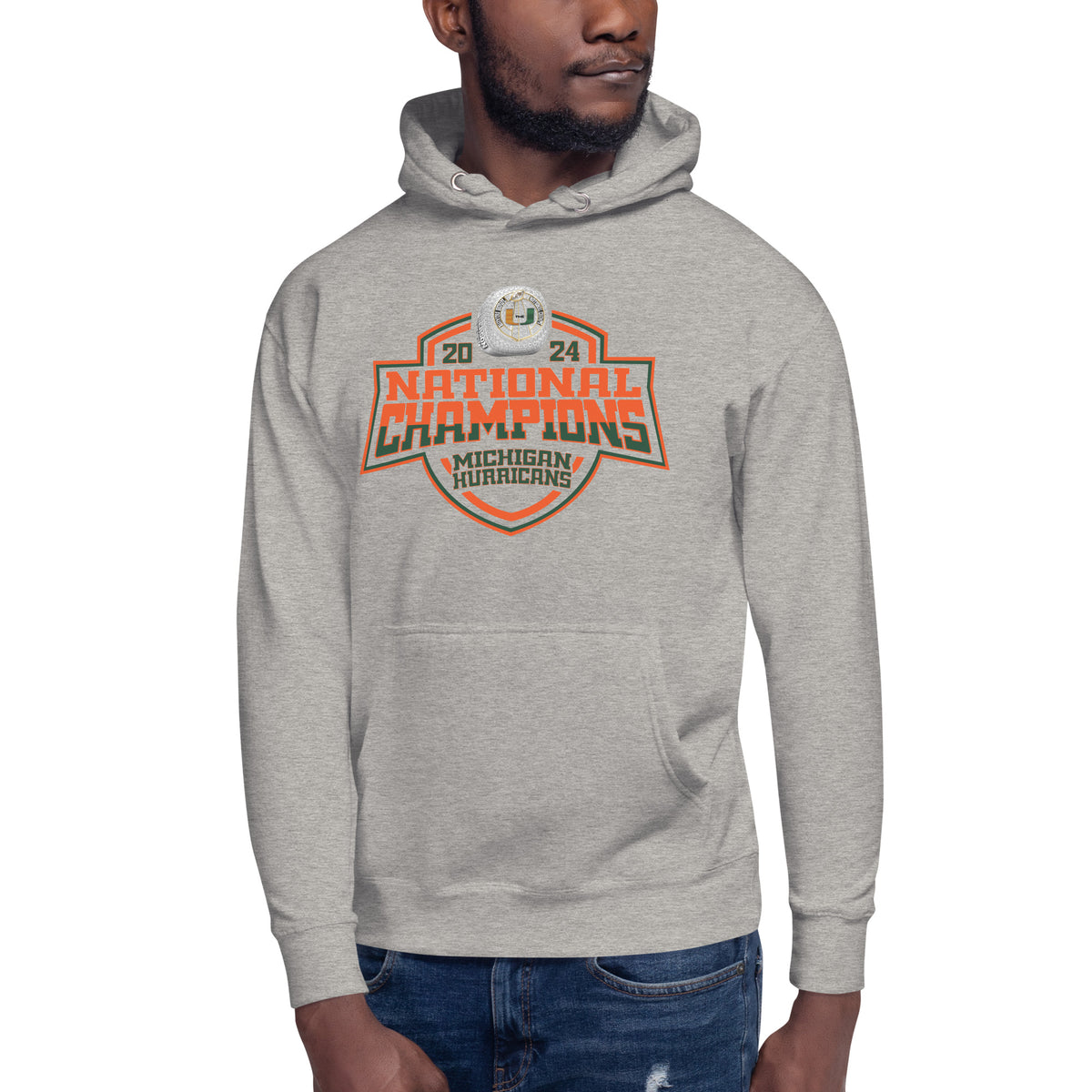 Michigan Hurricanes Football 2024 Unisex Hoodie