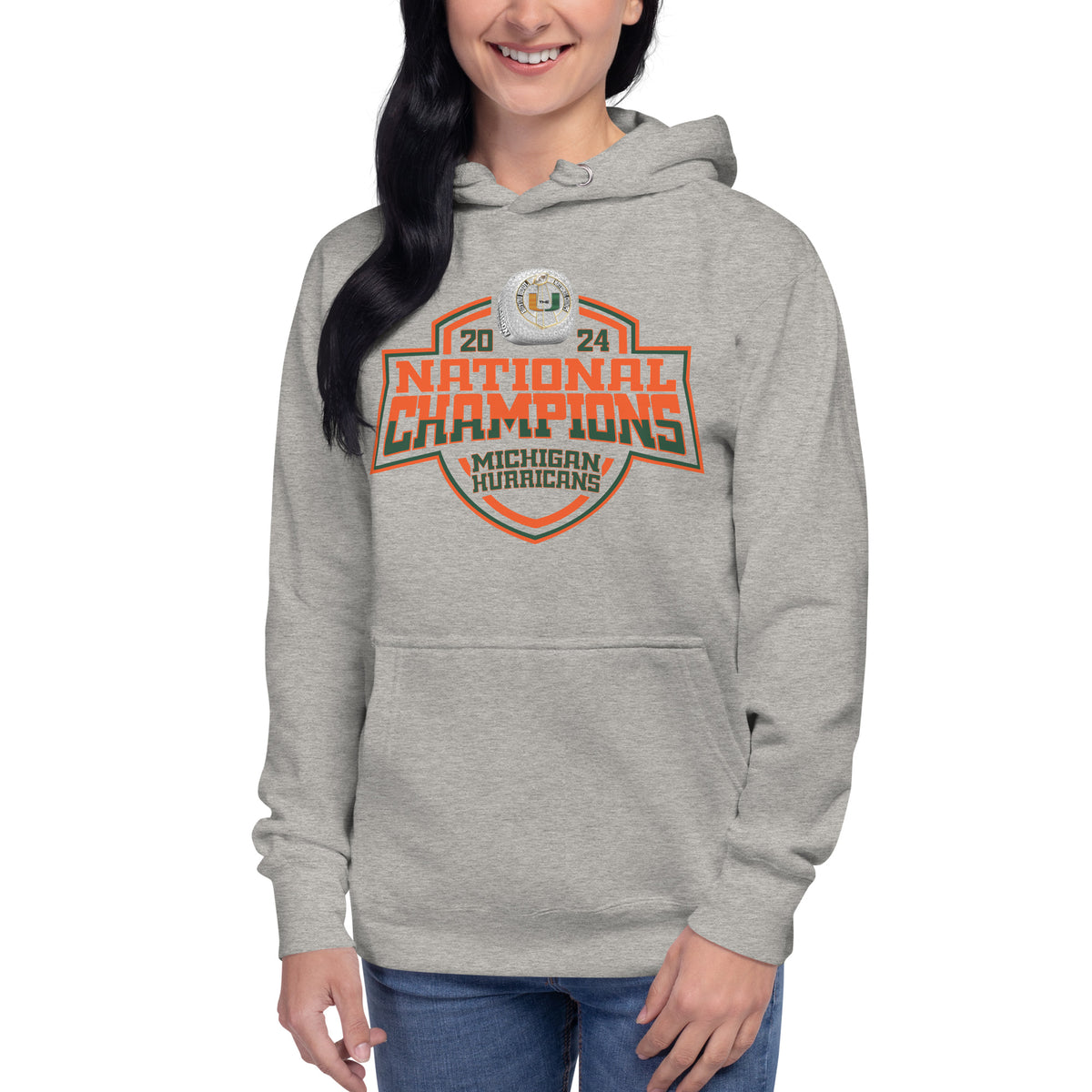 Michigan Hurricanes Football 2024 Unisex Hoodie