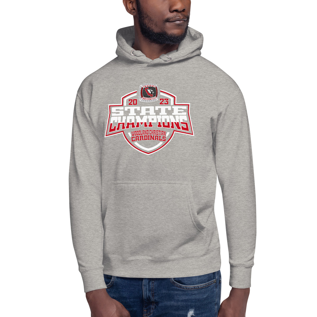 Woodland Christian School Football 2023 Unisex Hoodie