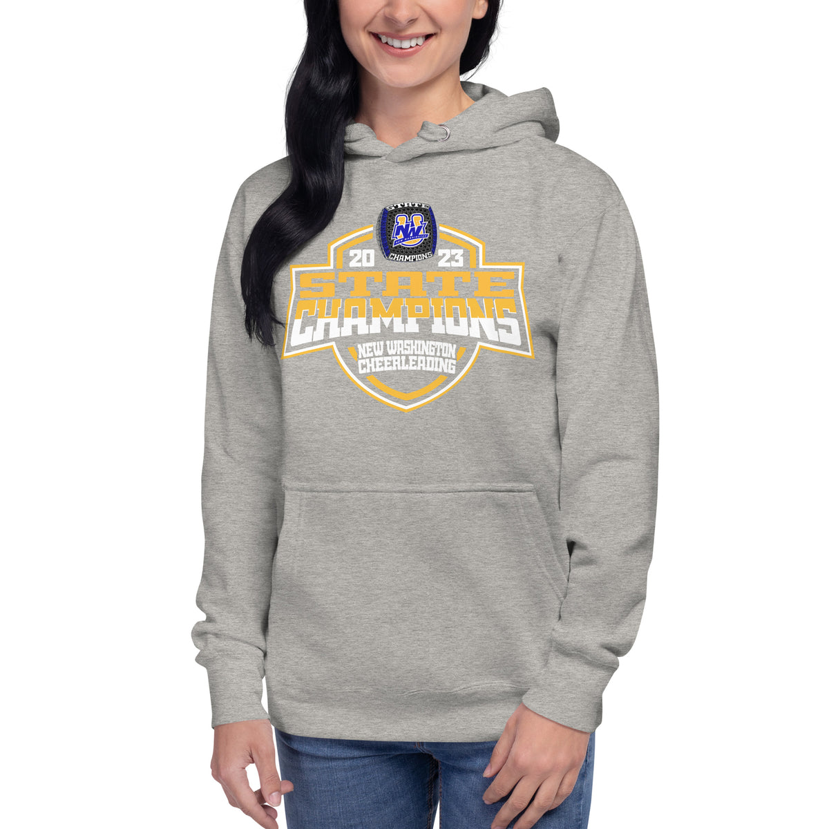 New Washington High School Cheer 2023 Unisex Hoodie