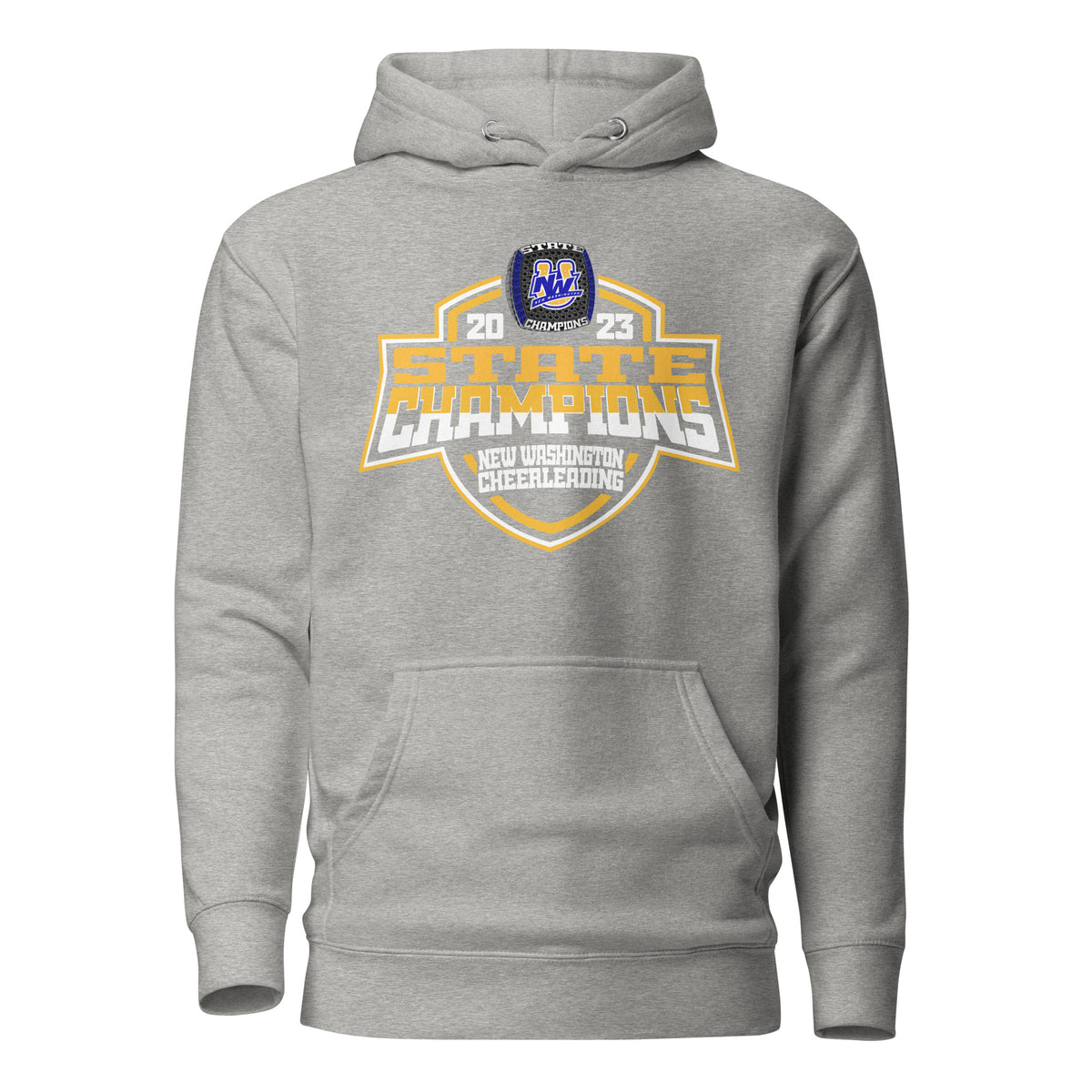 New Washington High School Cheer 2023 Unisex Hoodie