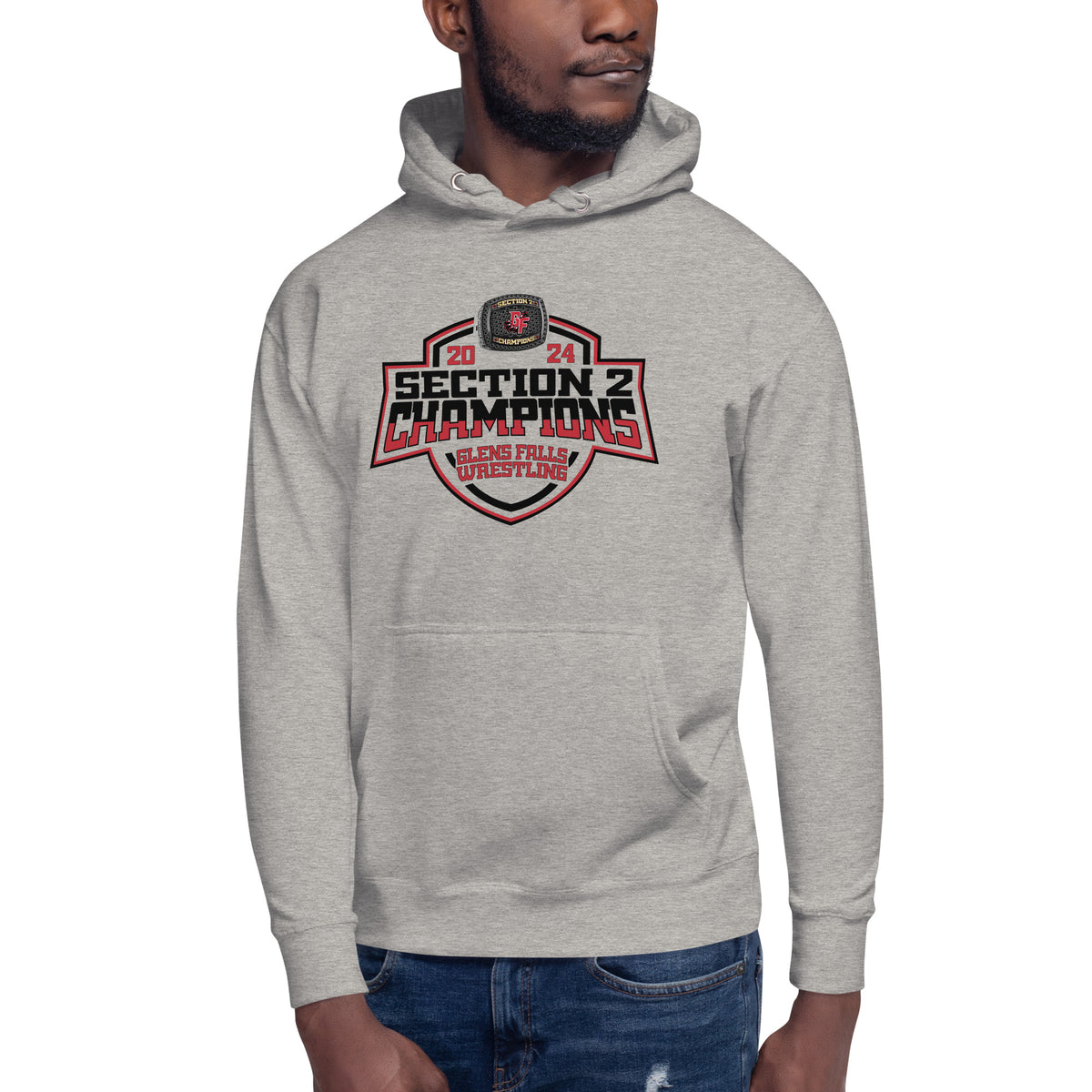 Glens Falls High School Wrestling 2024 Unisex Hoodie