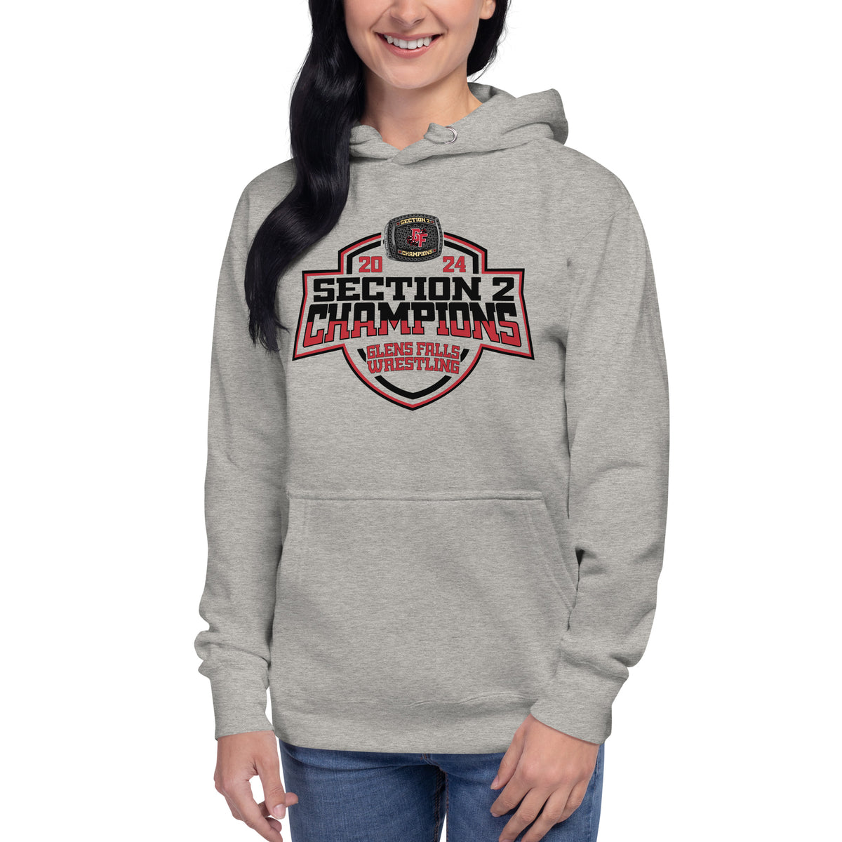 Glens Falls High School Wrestling 2024 Unisex Hoodie