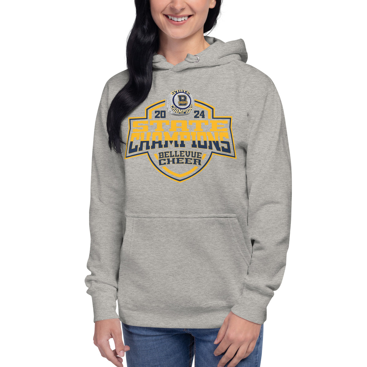 Bellevue High School Cheer 2024 Unisex Hoodie