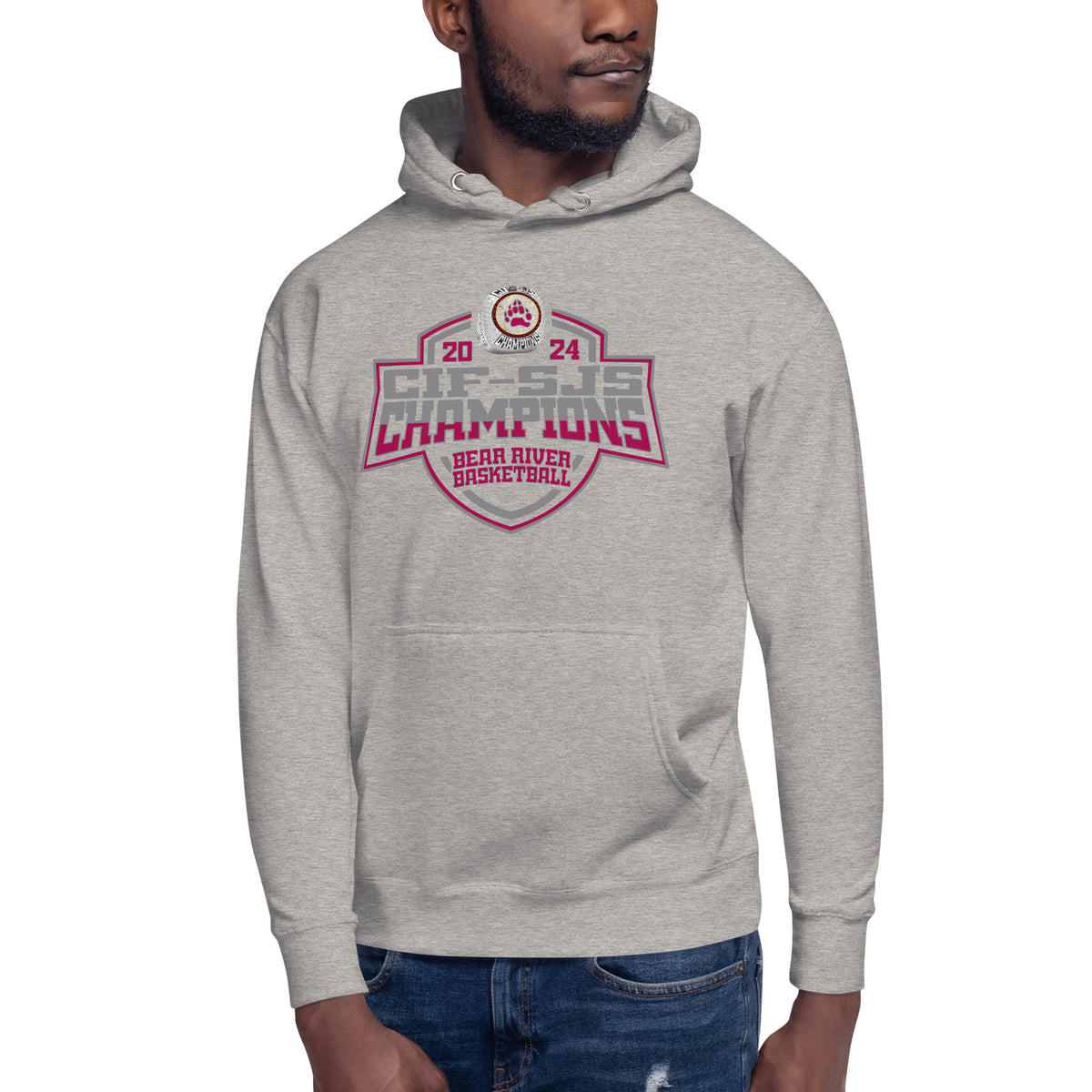 Bear River High School Basketball -Women's 2024 Unisex Hoodie