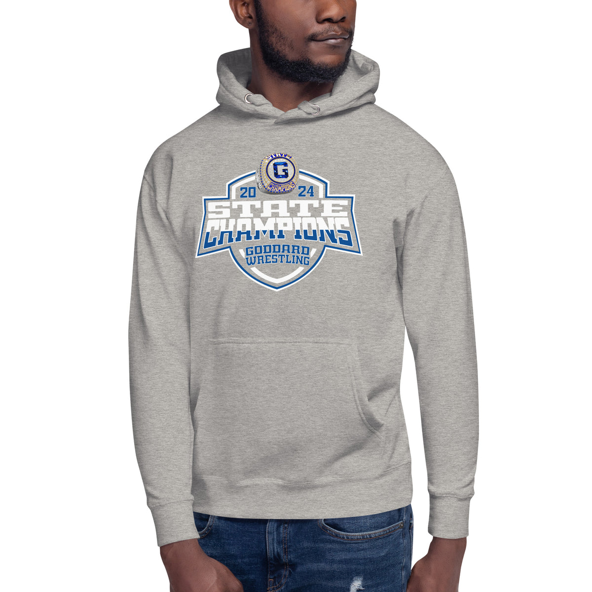 Goddard High School Wrestling 2024 Unisex Hoodie