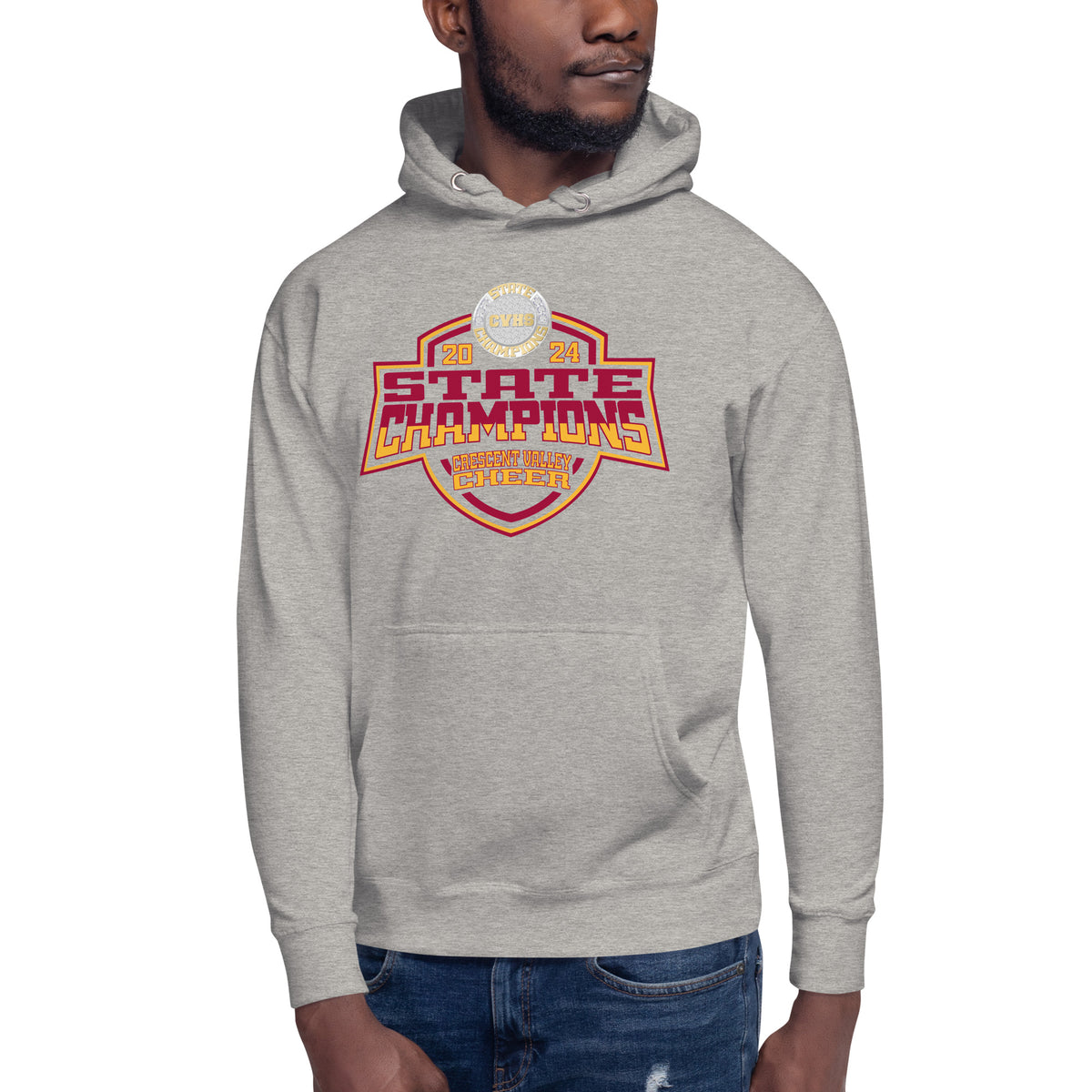 Crescent Valley High School Cheer 2024 Unisex Hoodie