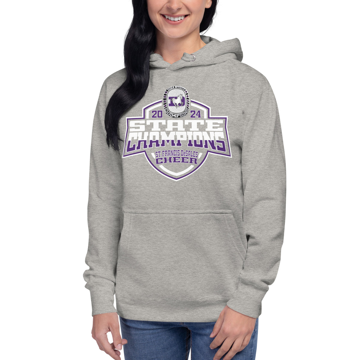 St. Francis DeSales High School Cheer 2024 Unisex Hoodie
