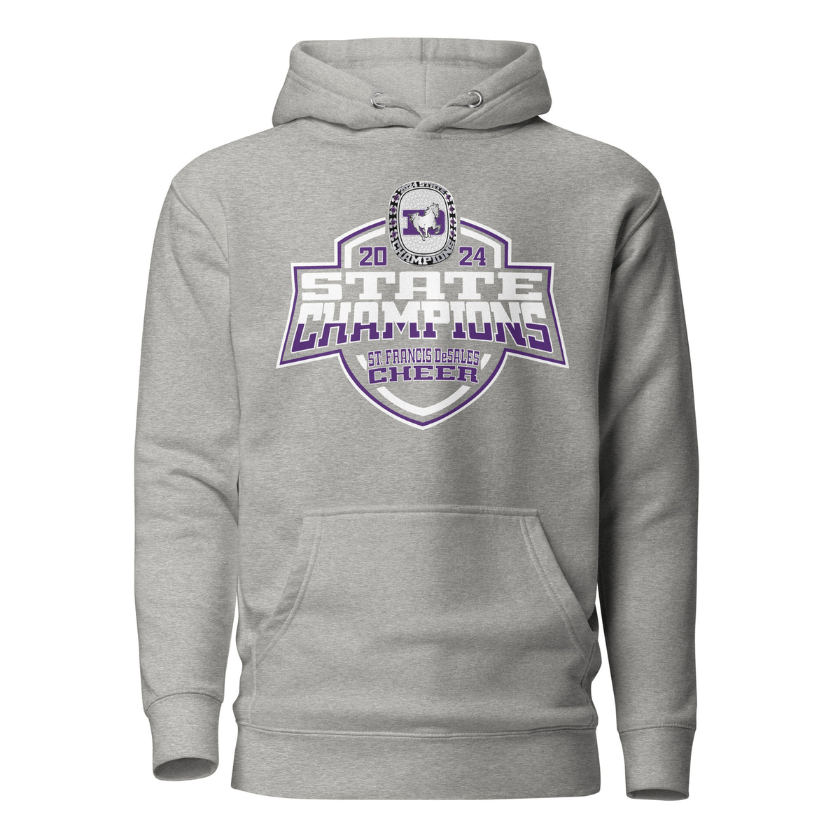 St. Francis DeSales High School Cheer 2024 Unisex Hoodie