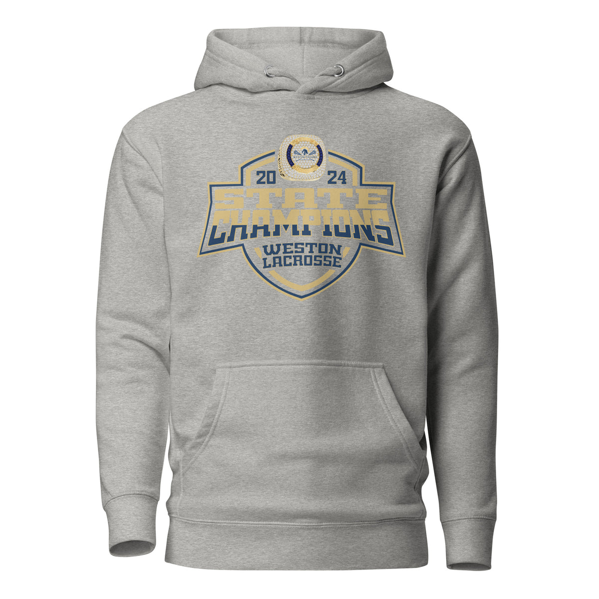 Weston High School Lacrosse -Men's 2024 Unisex Hoodie