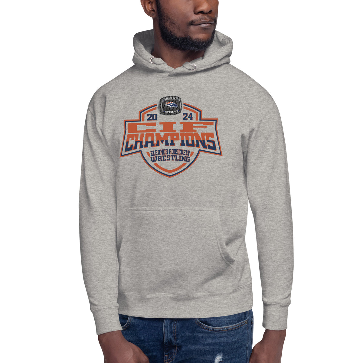 Eleanor Roosevelt High School Wrestling 2024 Unisex Hoodie