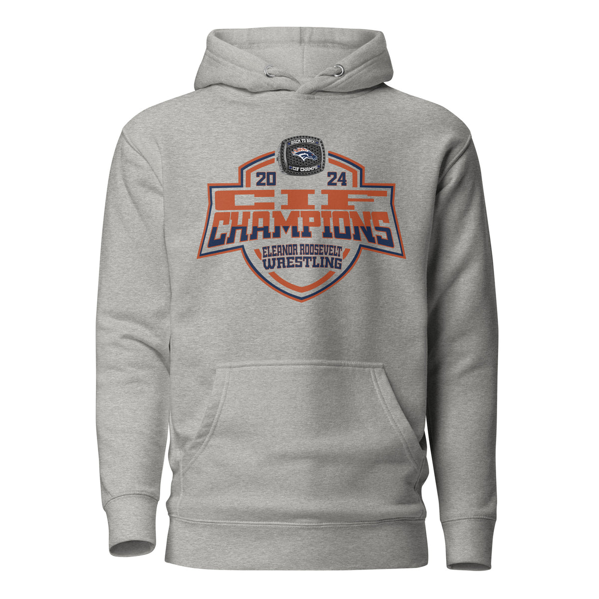 Eleanor Roosevelt High School Wrestling 2024 Unisex Hoodie