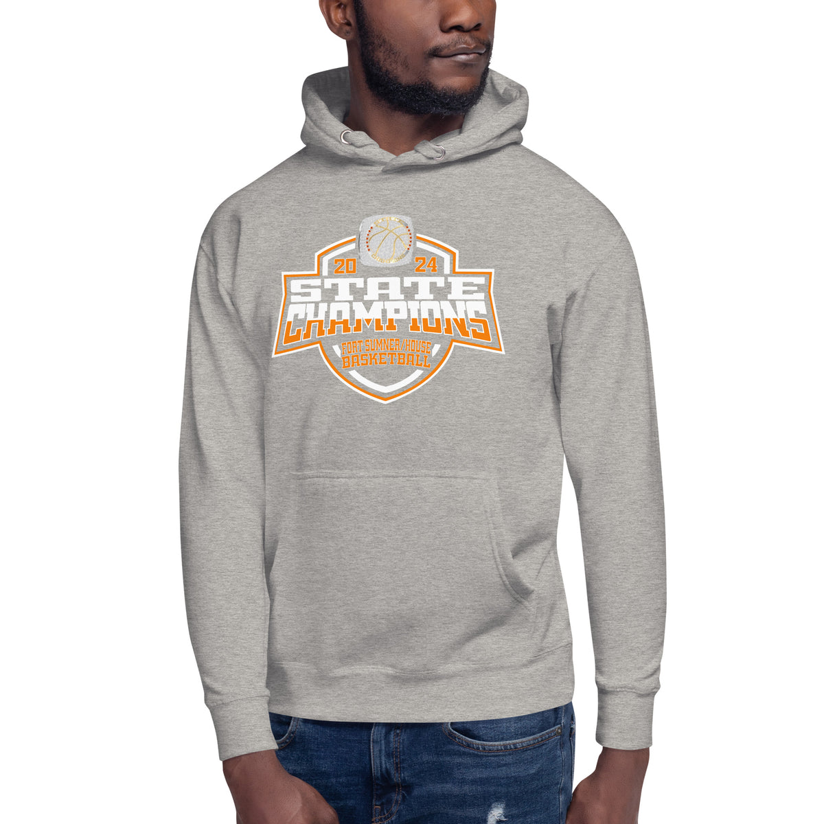 Fort Sumner/House High School (co-op) Basketball -Women's 2024 Unisex Hoodie