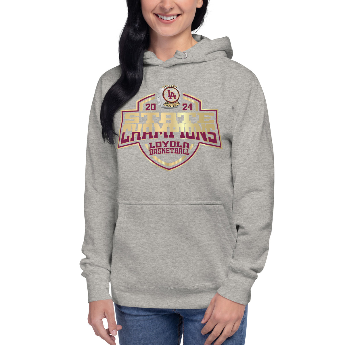 Loyola Academy Basketball -Women's 2024 Unisex Hoodie
