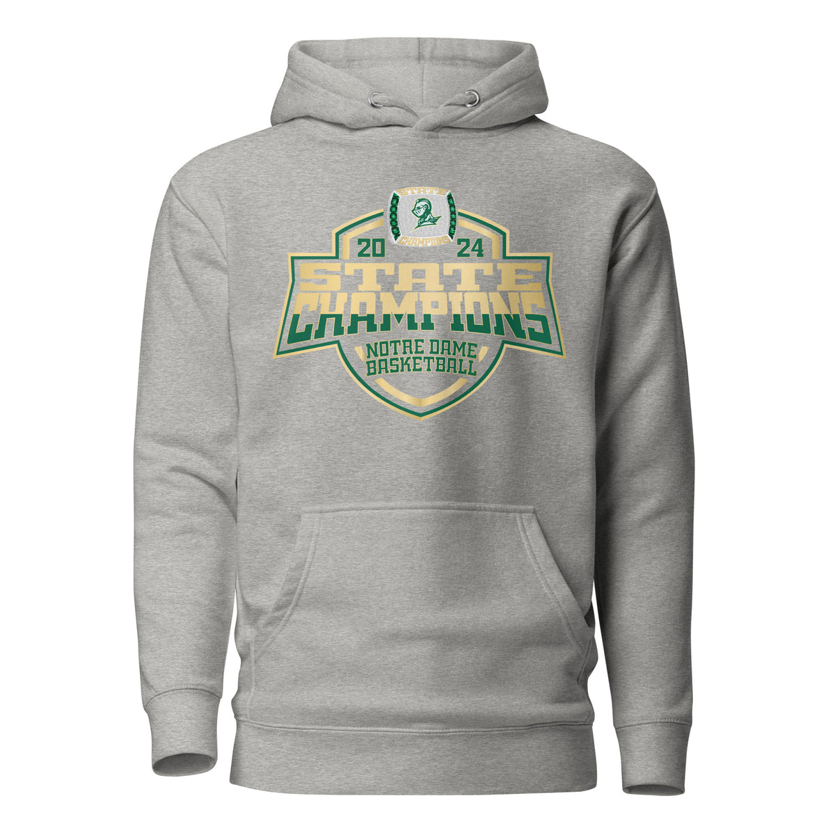 Notre Dame High School Basketball -Men's 2024 Unisex Hoodie