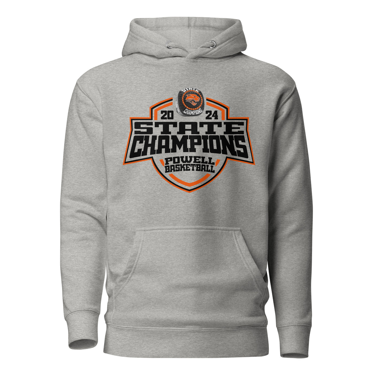 Powell High School Basketball -Men's 2024 Unisex Hoodie