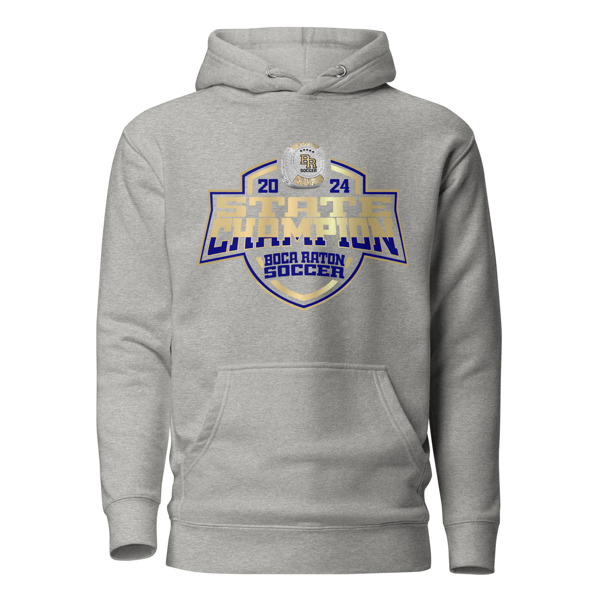 Boca Raton Community High School Soccer -Men's 2024 Unisex Hoodie