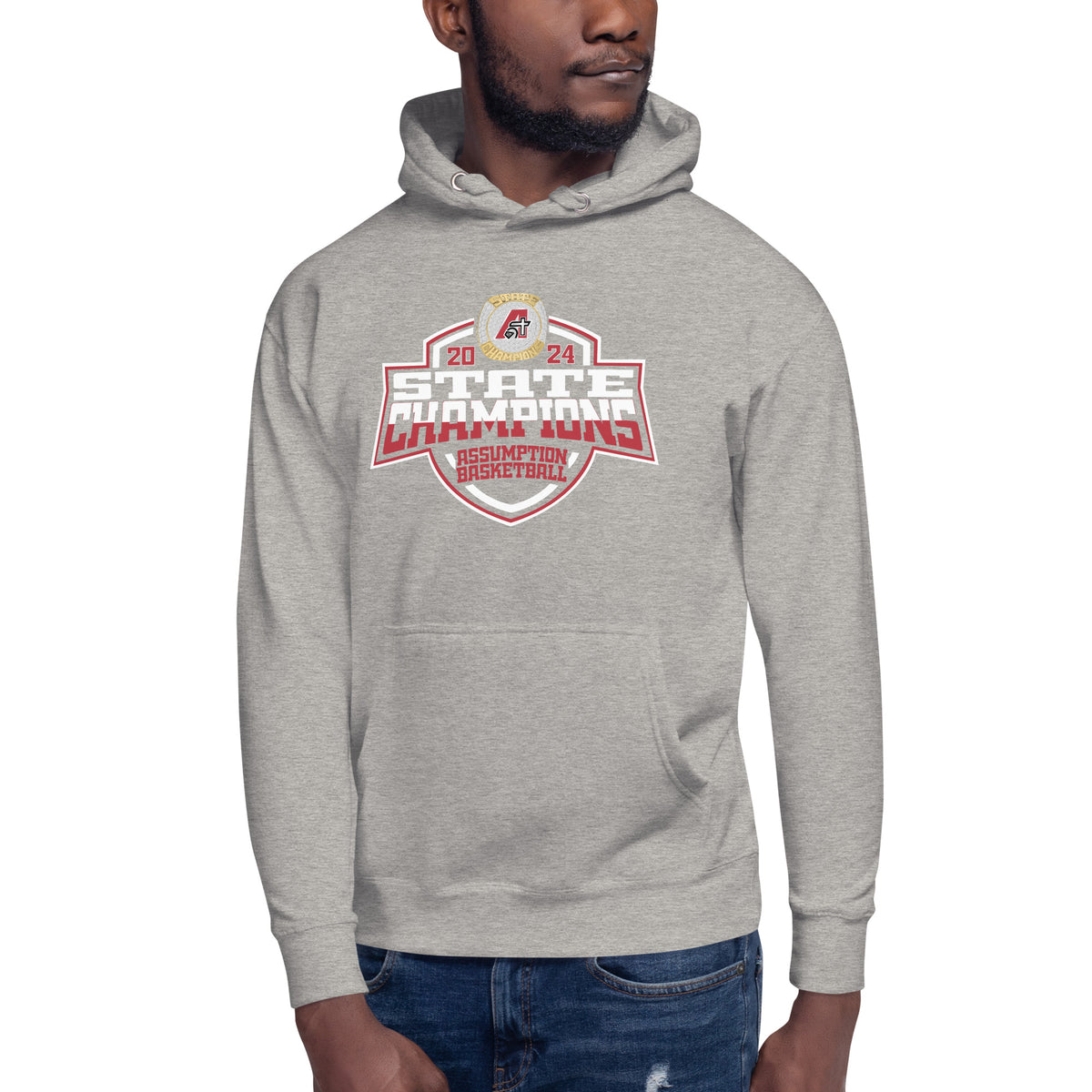 Assumption High School Basketball -Men's 2024 Unisex Hoodie