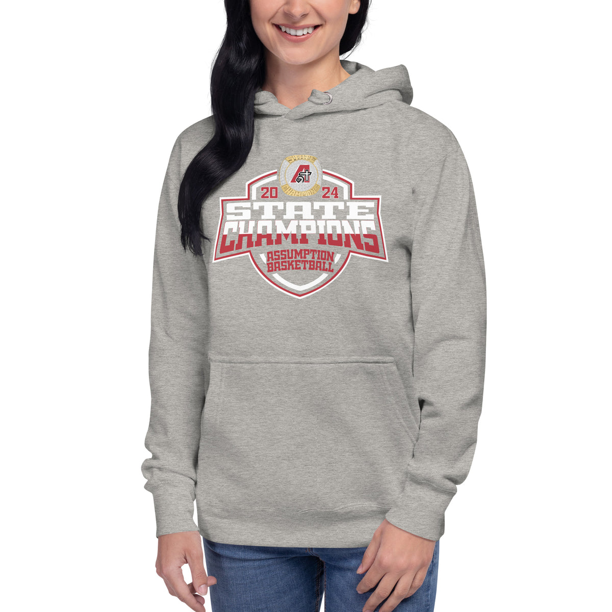 Assumption High School Basketball -Men's 2024 Unisex Hoodie