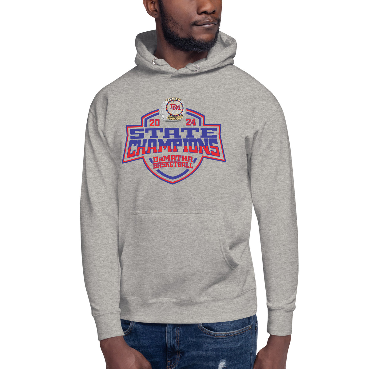 DeMatha Catholic High School Basketball -Men's 2024 Unisex Hoodie