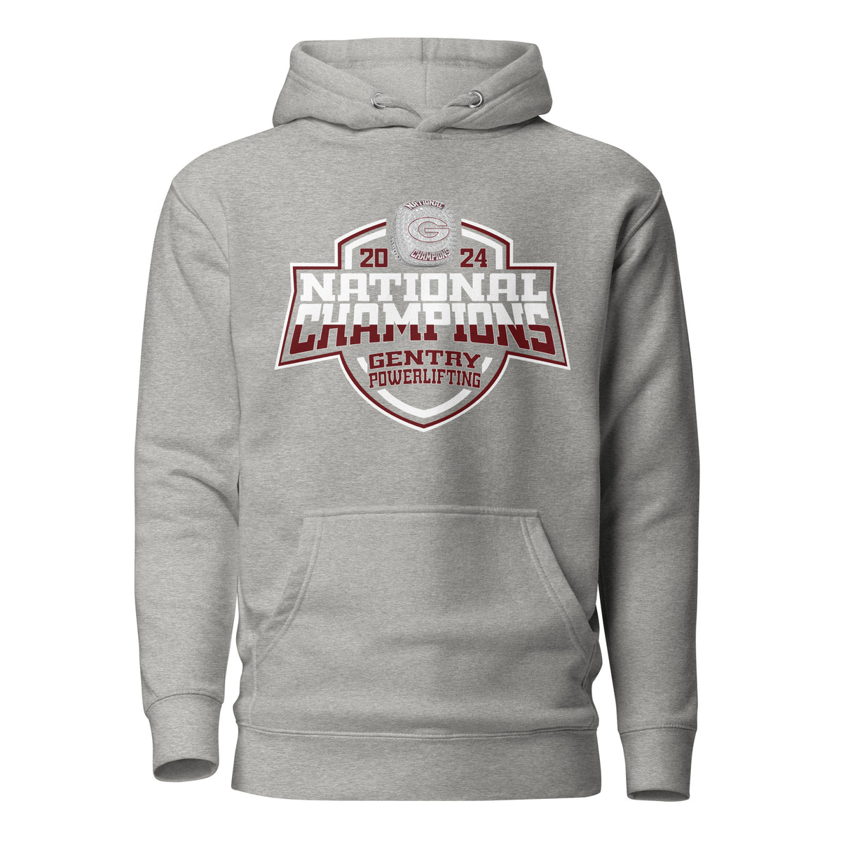 Gentry High School Powerlifting 2024 Unisex Hoodie
