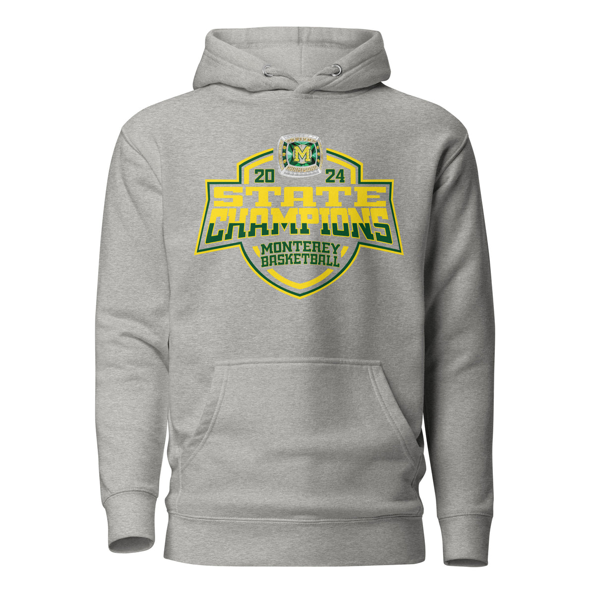 Monterey High School Basketball -Men's 2024 Unisex Hoodie