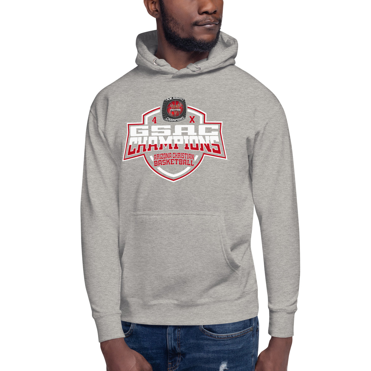 Arizona Christian University Basketball -Men's 2024 Unisex Hoodie