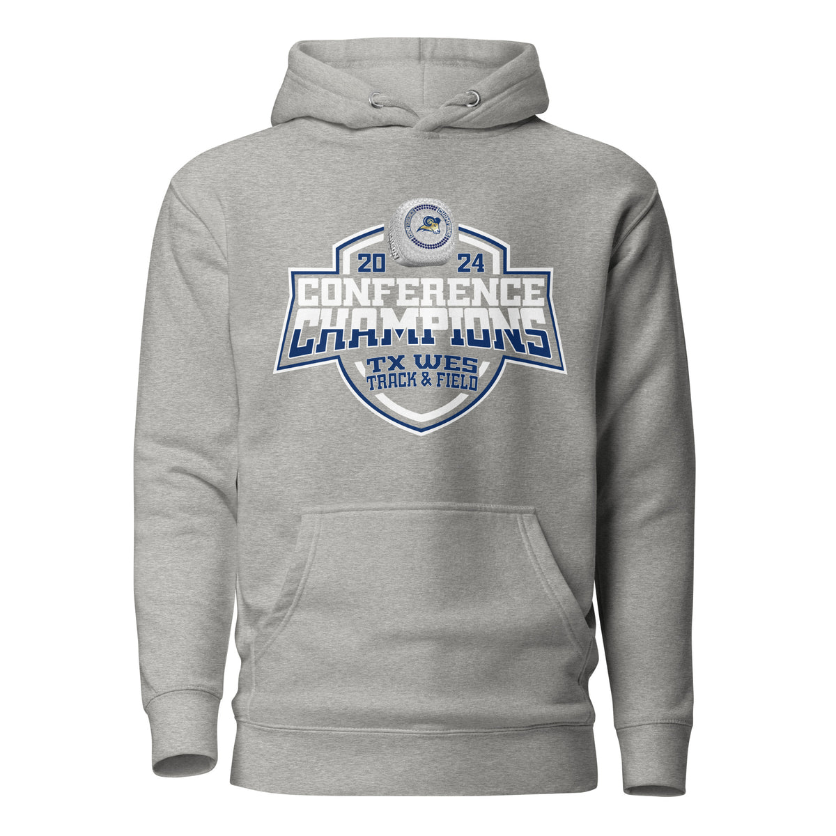 Texas Wesleyan University Track &amp; Field -Coed 2024 Unisex Hoodie