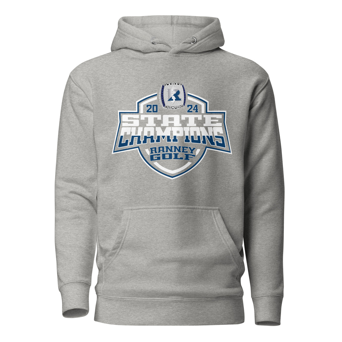 The Ranney School (Upper School) Golf -Men's 2024 Unisex Hoodie