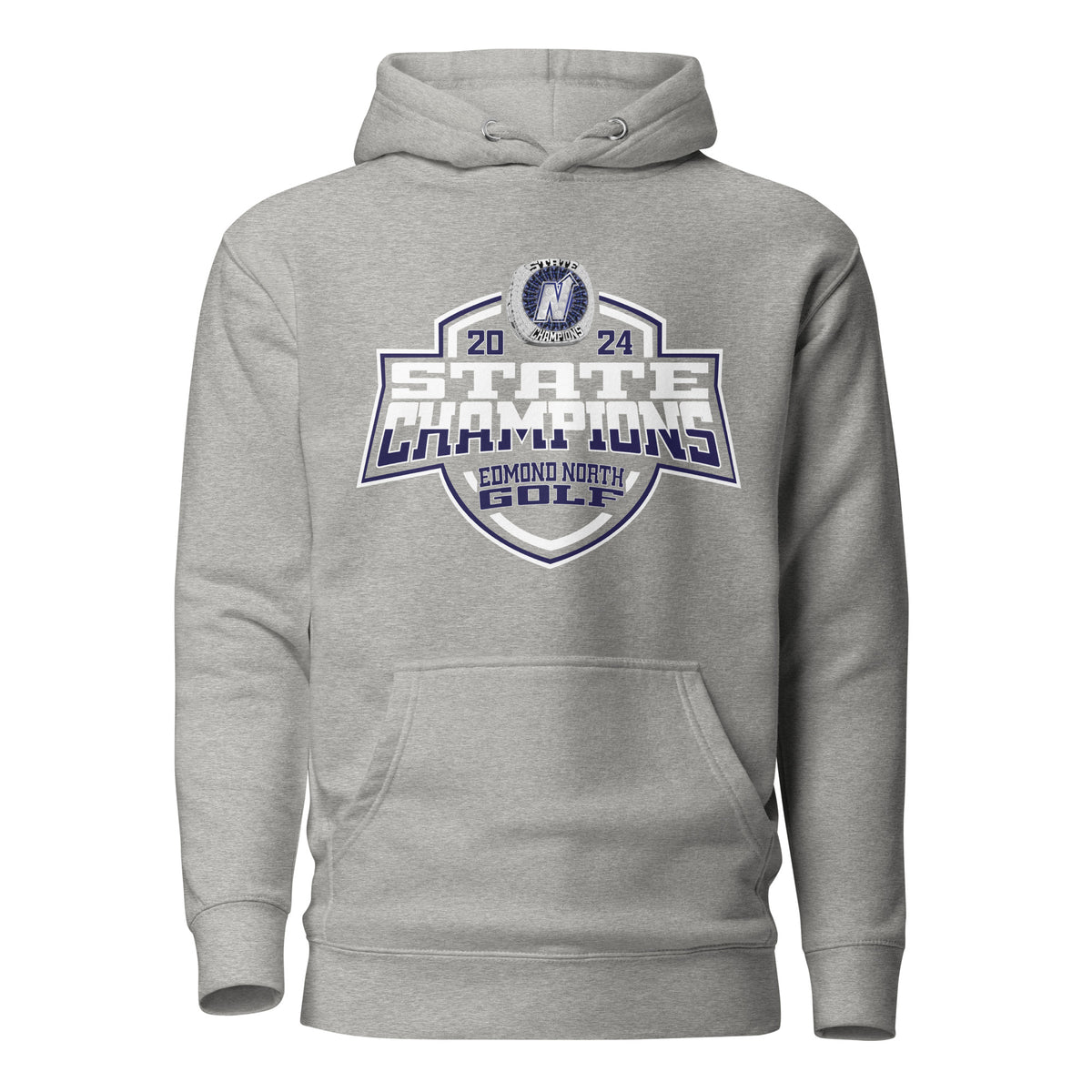 Edmond North High School Golf -Men's 2024 Unisex Hoodie