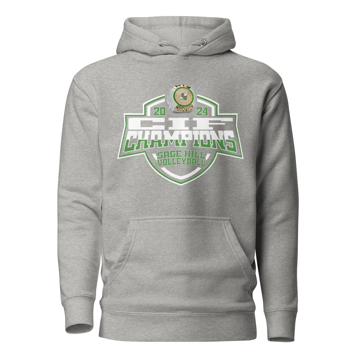 Sage Hill High School Volleyball -Men's 2024 Unisex Hoodie