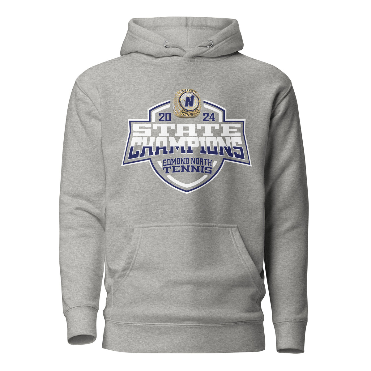 Edmond North High School Tennis -Men's 2024 Unisex Hoodie