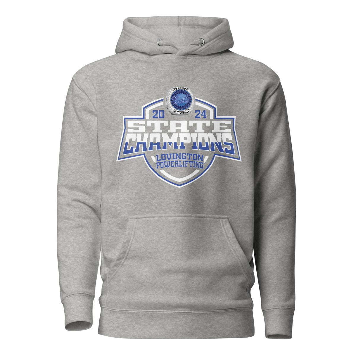 Lovington High School Powerlifting 2024 Unisex Hoodie