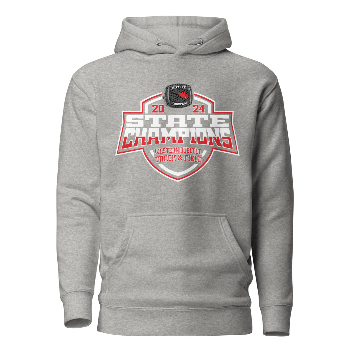 Western Dubuque High School Track &amp; Field -Men's 2024 Unisex Hoodie