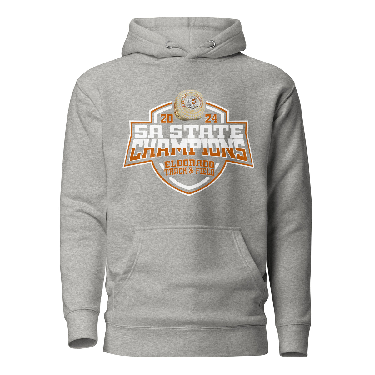 Eldorado High School Track &amp; Field -Coed 2024 Unisex Hoodie